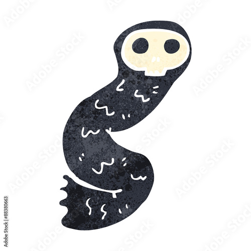 retro cartoon halloween spook