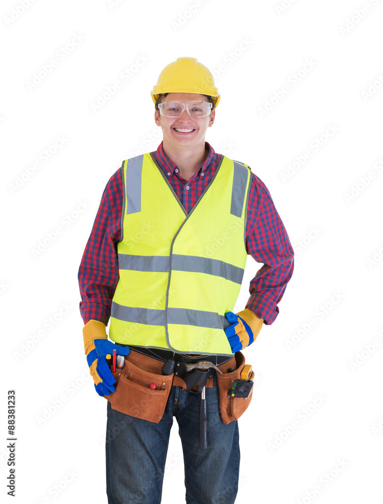 Young construction worker Young construction worker