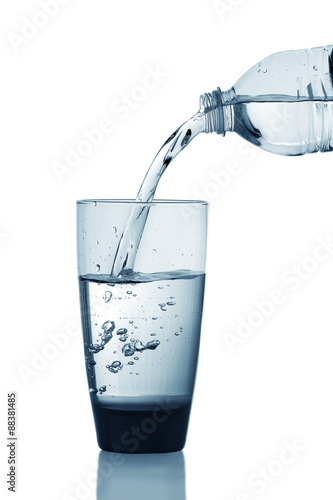 Wallpaper Mural Water being poured into glass Torontodigital.ca