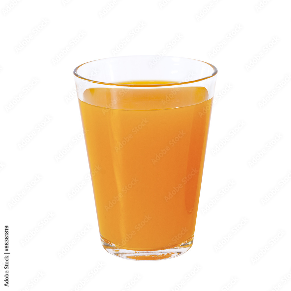 Orange juice in a glass Orange juice in a glass