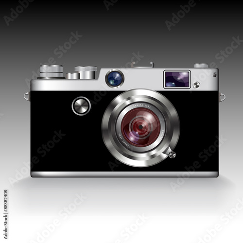 Old photo camera