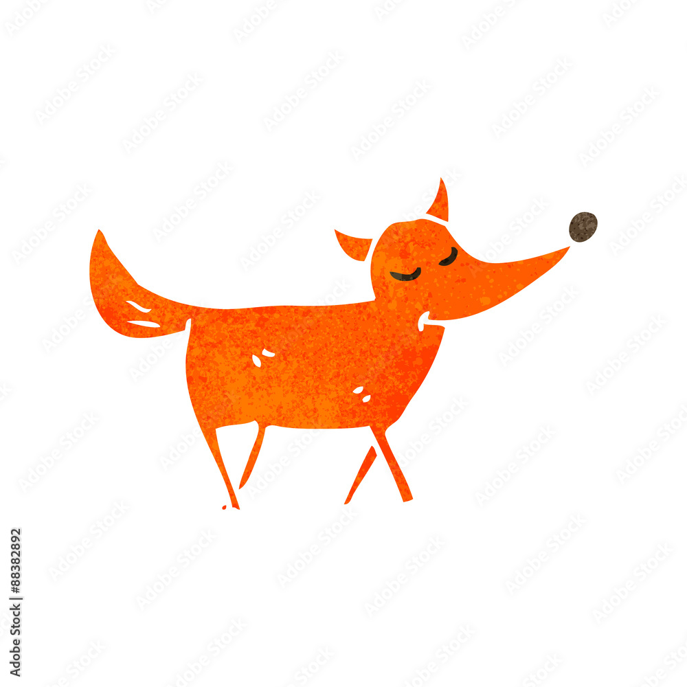 Obraz premium retro cartoon