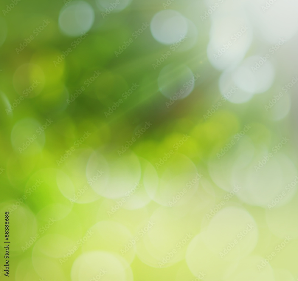 Bokeh abstract background