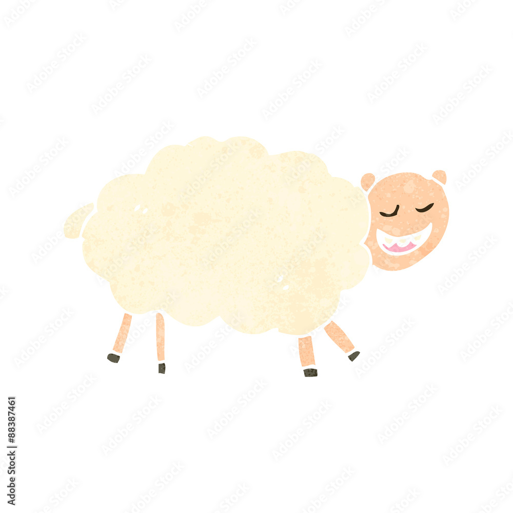 child's drawing of a sheep child's drawing of a sheep