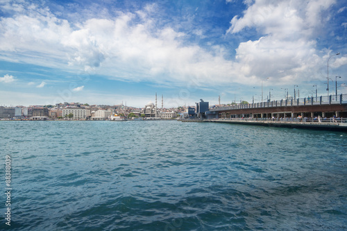 Istanbul, view of the city. Beautiful cityscape © olezzo