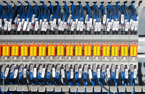 Electrical panel with automation for process control
