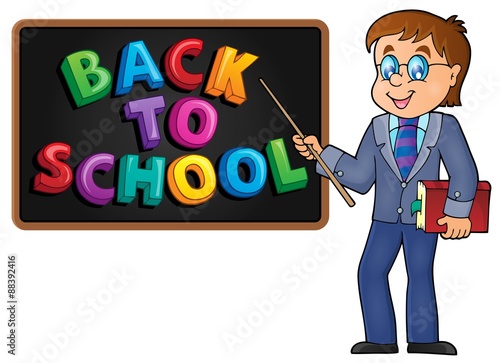 Man teacher theme image 5