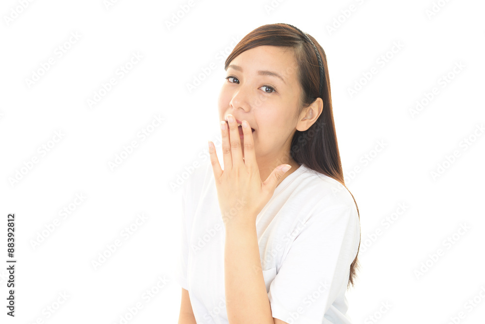 笑う女性 笑う女性