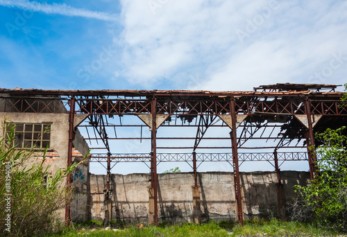 Cerco industrial de Peñarroya-Pueblonuevo XXVII, ruinas de una nave photo