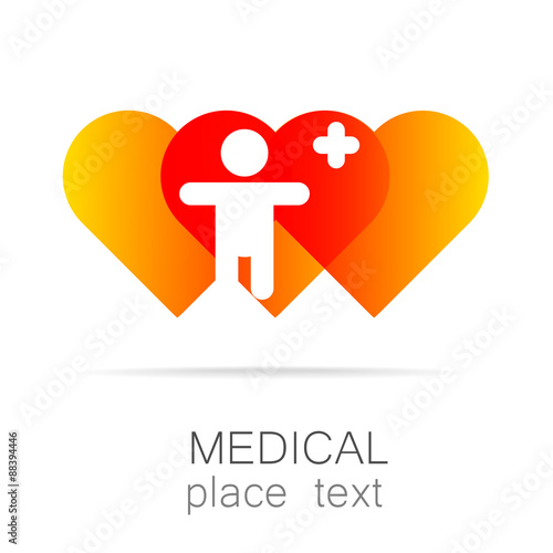 medical cross template logo