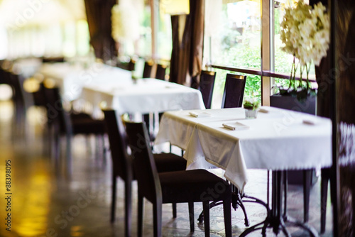 Cuadro en lienzo restaurant