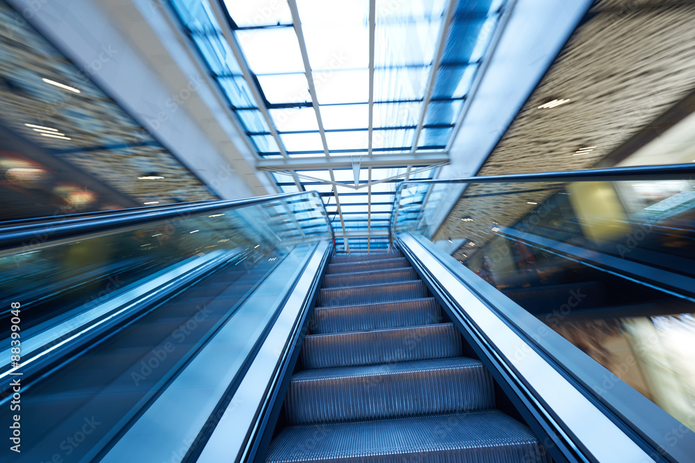Shopping mall escalators Shopping mall escalators
