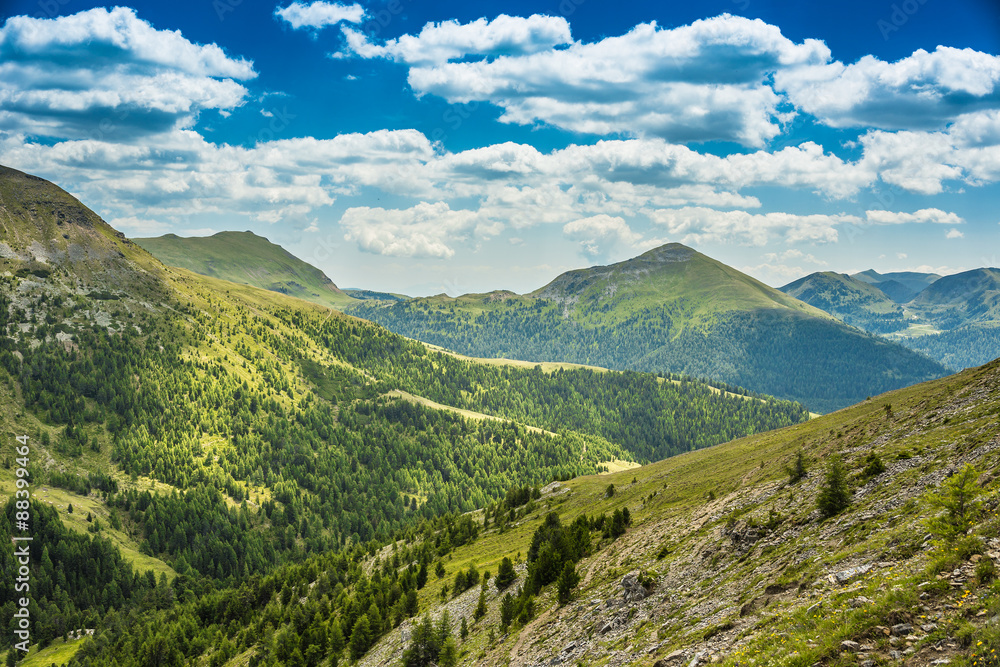 Fototapeta premium Hills and valleys