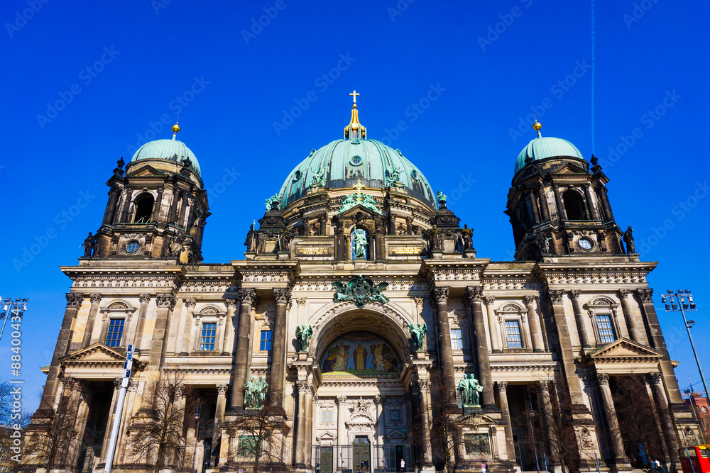Berlin Cathedral (Berliner Dom) famous landmark in Berlin City,
