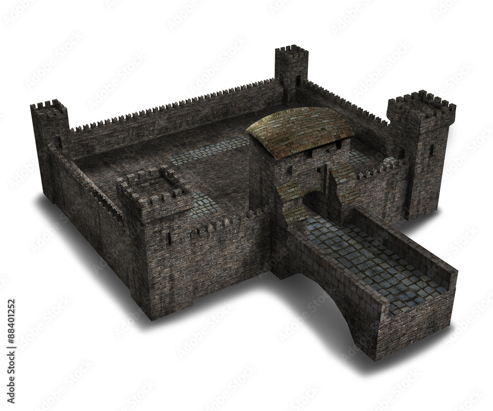 Medieval Village Castle Medieval Village Castle