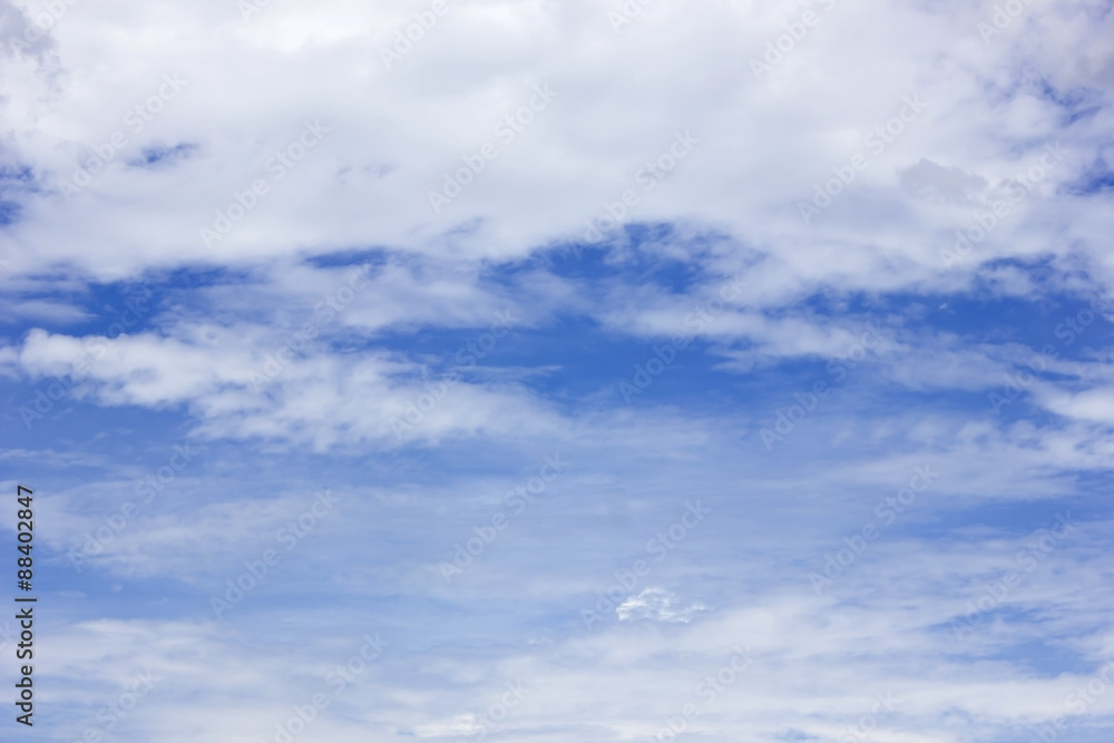 clouds in the blue sky background clouds in the blue sky background
