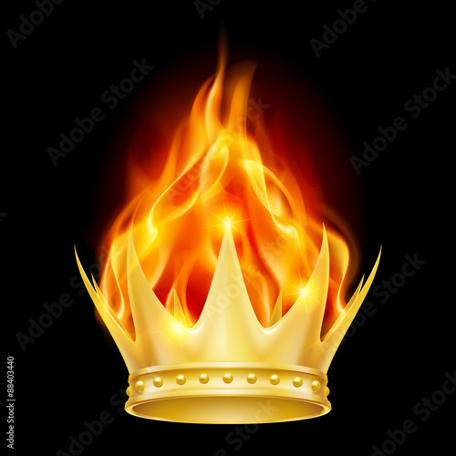 Burning crown
