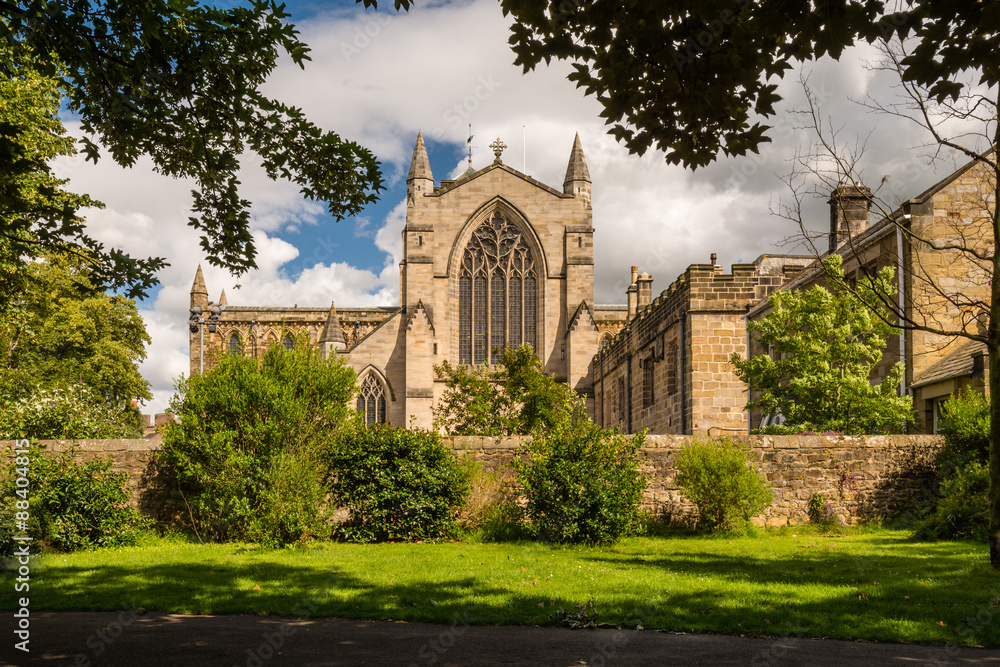 Hexham Abbey from the west