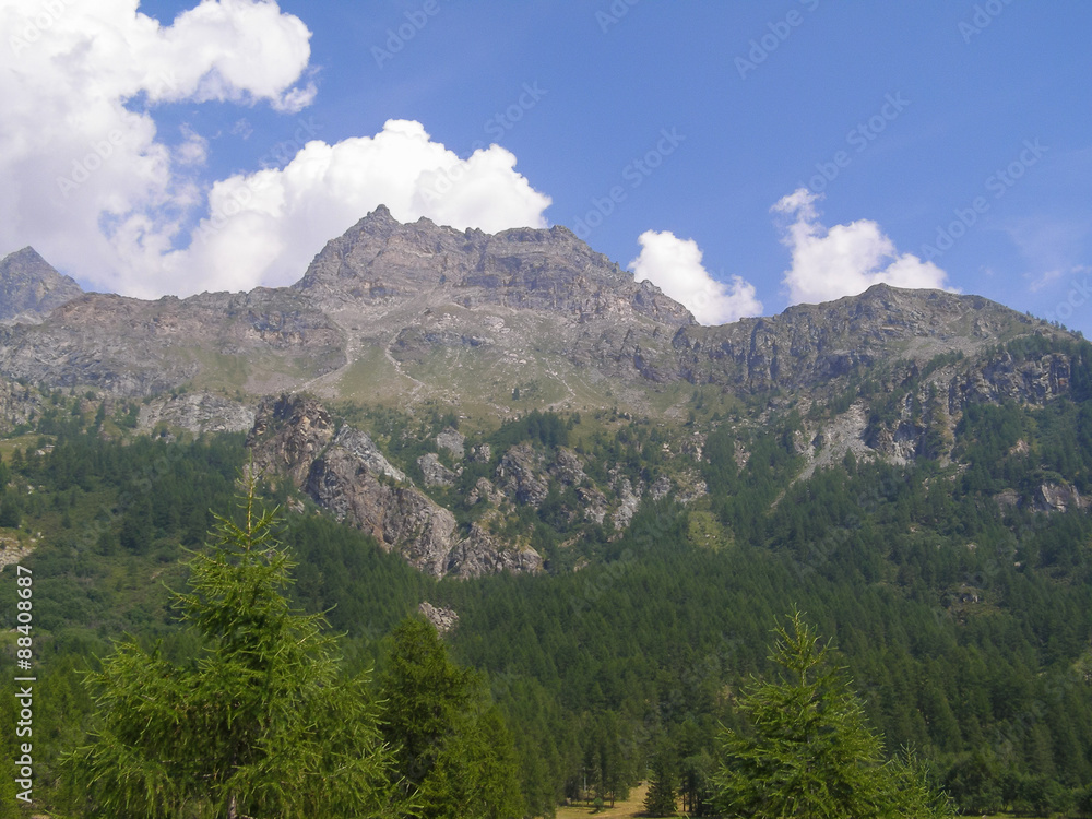 Fototapeta premium Matthorn aka Cervino mount