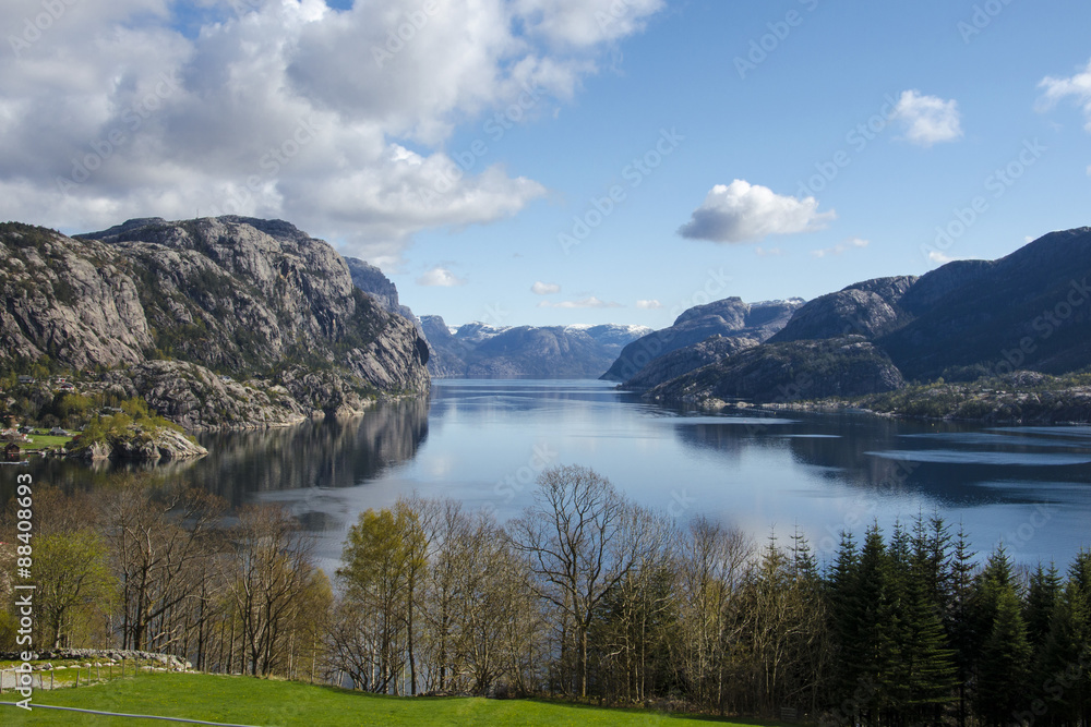 Fototapeta premium Fjord