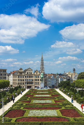 Mount of the Arts in Brussels, Belgium.