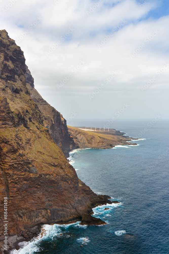 coast of Tenerife near Punto Teno Lighthouse, Canary Islands