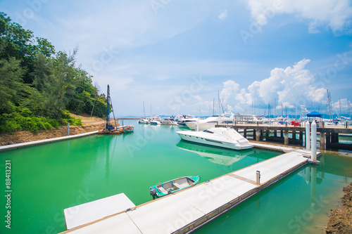 harbor at Ao Po Grandmarina Phuket, Thailand © Sunanta