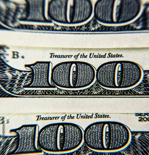 Dollars background - abstract business money texture