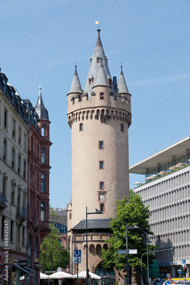 Obraz premium Deutschland, Hessen, Frankfurt am Main, Ansicht der Eschenheimer