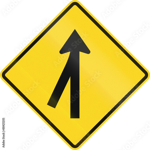 Canadian road warning sign - 3-way merging Intersection ahead. This sign is used in Ontario Free Download Canadian road warning sign - 3-way merging Intersection ahead. This sign is used in Ontario - GFXLoad