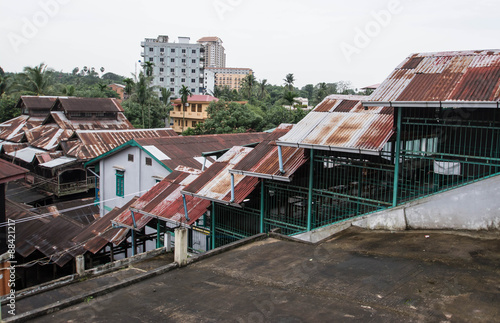 many roof long way in myanmar 