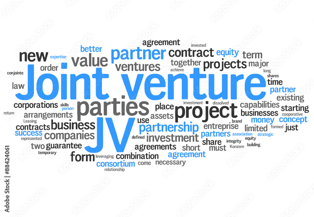 Joint venture (partnership, cooperation, business) Stock Vector Adobe