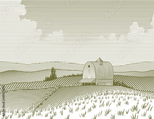 Woodcut Barn and Farm