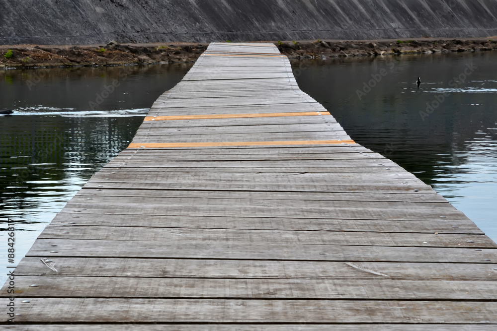 Obraz premium Chemin de ponton