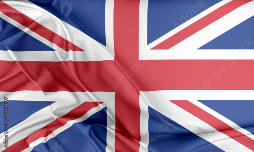 United Kingdom Flag.  photo