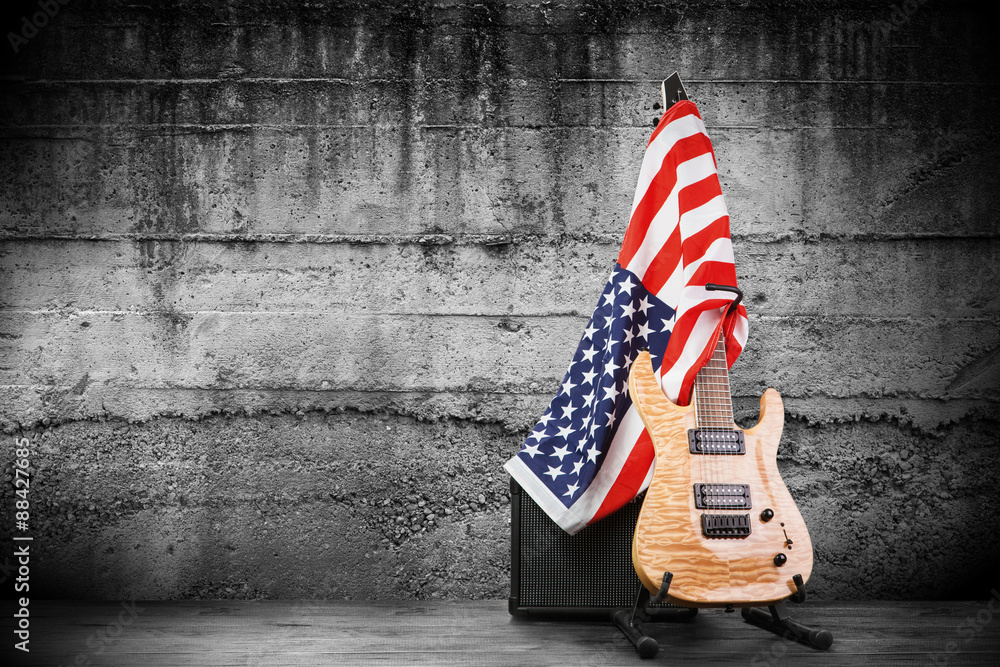Fototapeta premium Modern electric guitar