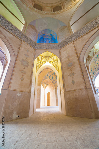 Agha Bozorg Mosque in Kashan, Iran © NICOLA