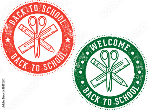 Back to School Stamps