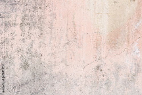 Wallpaper Mural Worn pale pink concrete wall texture background with paint partly faded. Torontodigital.ca
