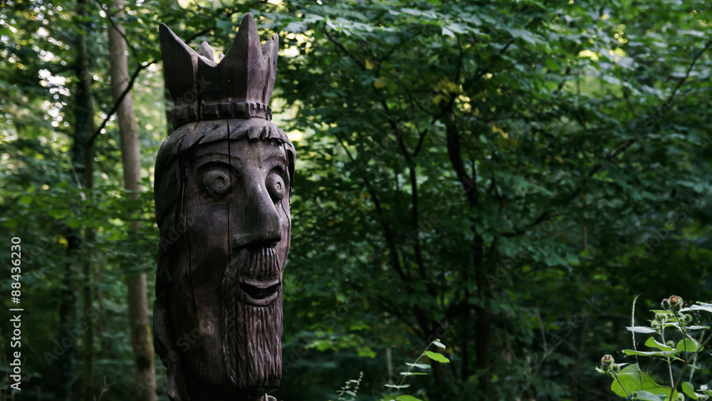 King Head of Wood