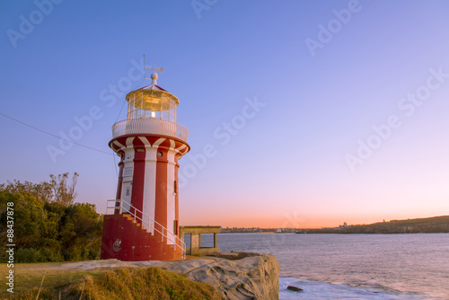 Hornby Lighthouse at South Head Sydney Australia. photo