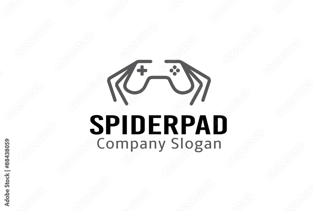 Obraz premium Spiderpad Logo template