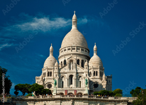 Sacre Coeur Cathedral on Montmartre, Paris, France © Horváth Botond