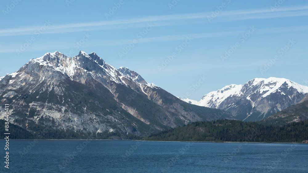 Mountainous Glacier Bay