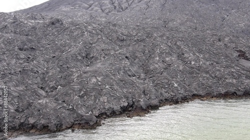 Aerial view of active volcano Tavurvur, Papua New Guinea
 photo