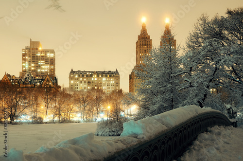 Central Park winter