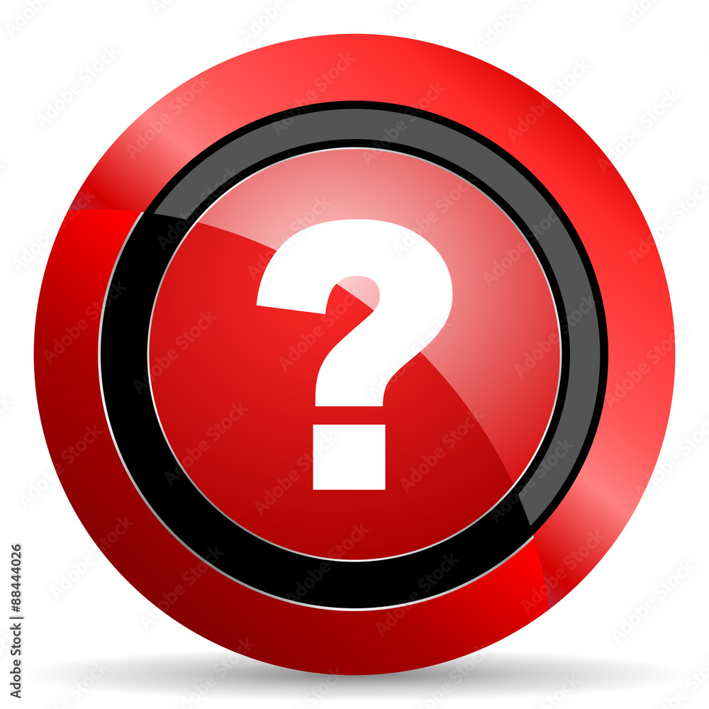 question mark red glossy web icon question mark red glossy web icon