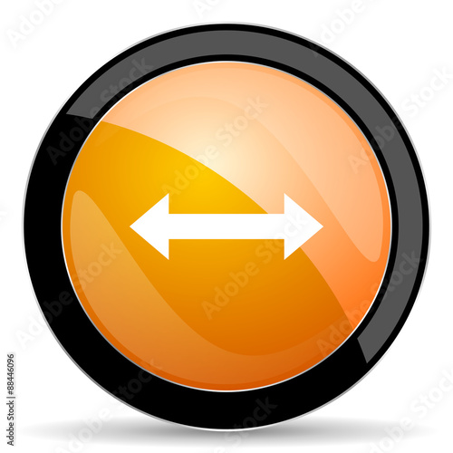 arrow orange icon