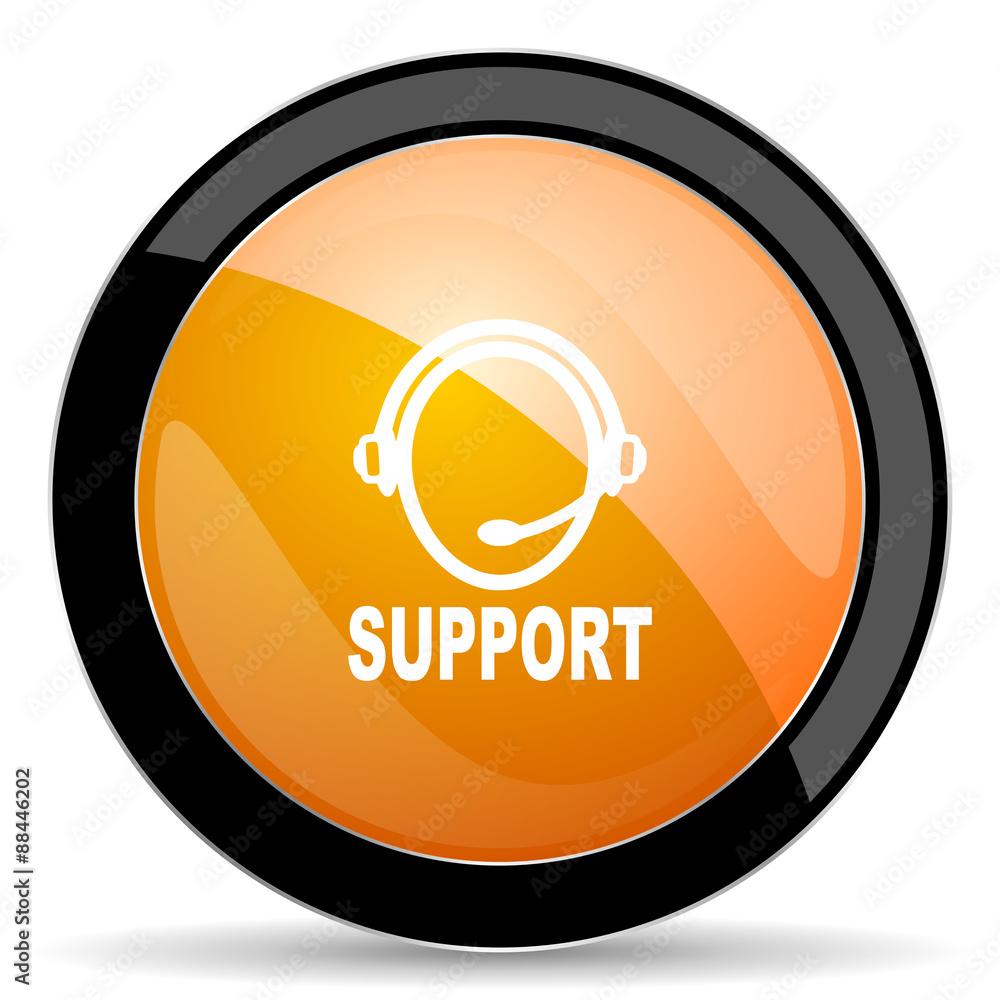 support orange icon support orange icon