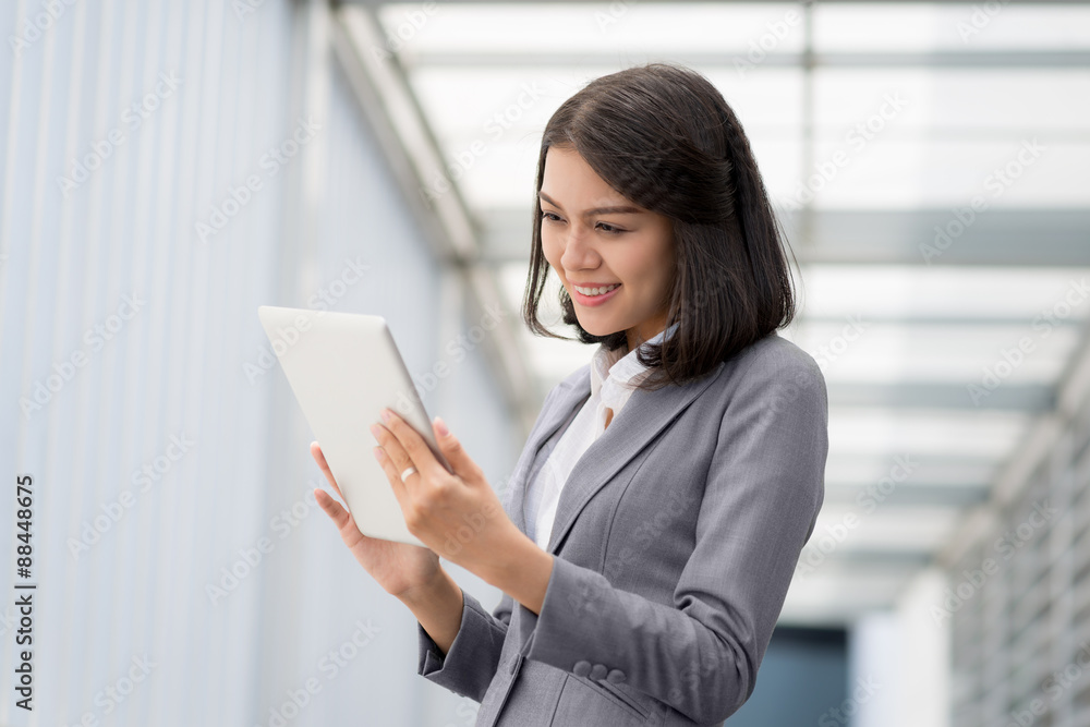 Using digital tablet Using digital tablet